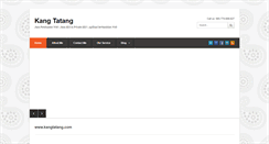 Desktop Screenshot of kangtatang.com